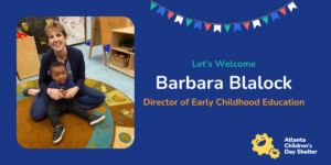 Photograph of our new Early Childhood Education Director, Dr. Barbara Blalock